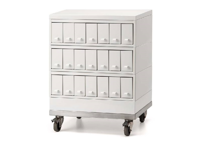 Top cover for Microglass, Microblock and Storage Cabinet, 7 drawers