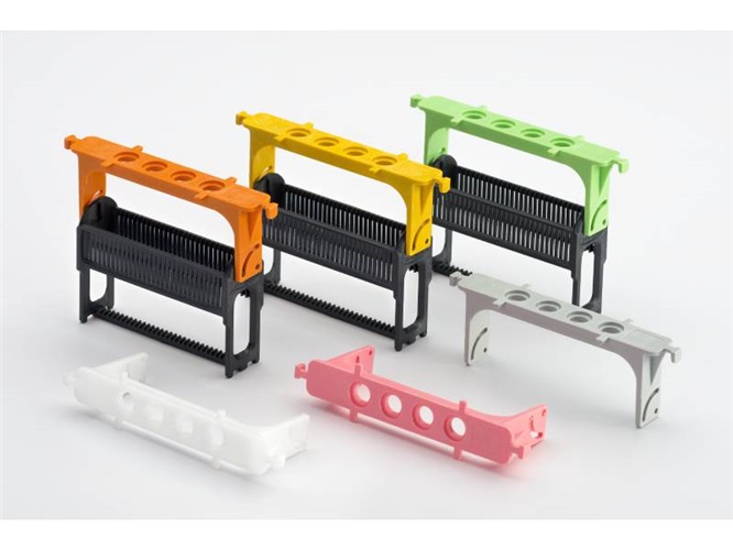 Rack for 30 slides, compatible with Leica coverslipper