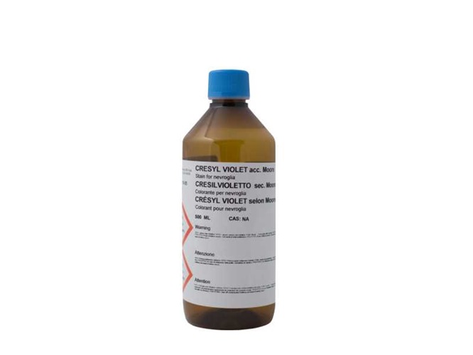 Cresilvioletto sec. Moore colorante per sostanza di Nissl, Helicobacter pylori e cromatina sessuale