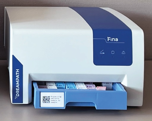 Sistema di archiviazione digitale per bio-cassette Da Vinci Fina