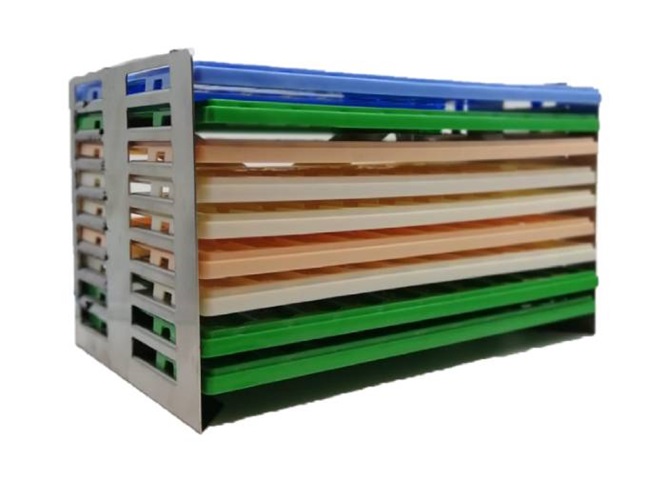 Slide tray holder 