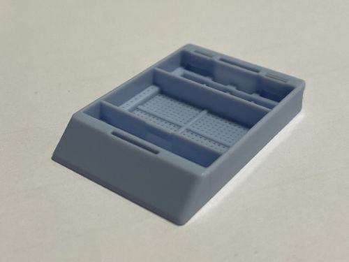 Cassette per biopsie Genio - Stampa termica e getto d'inchiostro - Blu - Tubo