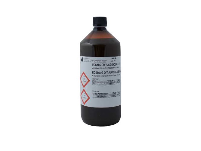 Eosina G o Y alcolica 0,5% colorante citoplasmatico a base alcolica