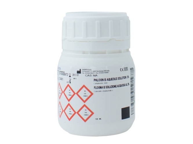 Floxina B soluzione acquosa 3% colorante citoplasmatico