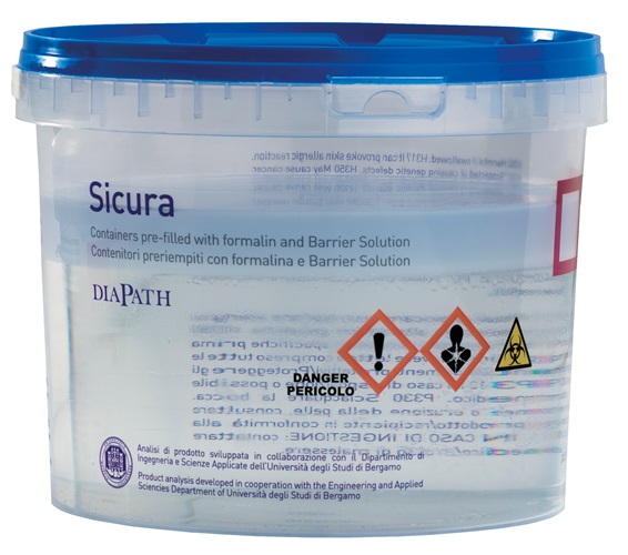 Sicura, pre-filled container 5,5 lt (3,5 lt)