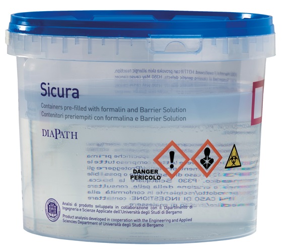 Sicura, pre-filled container 5,5 lt (3,5 lt)
