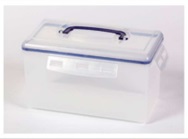 Secondary containers for transporting bioloical samples
